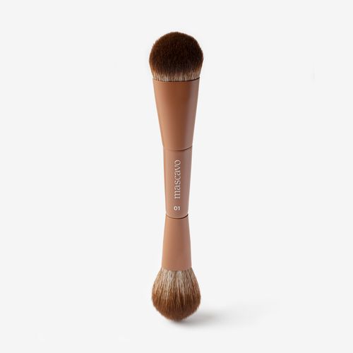 Mascavo Pro Series 01 Pincel de Maquiagem Duplo para Rosto