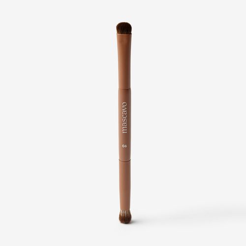 Mascavo Pro Series 06 Pincel de Maquiagem Duplo para Detalhes