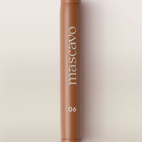 Mascavo Pro Series 06 Pincel de Maquiagem Duplo para Detalhes